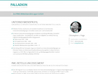 palladion.de Webseite Vorschau