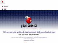 paperconnect.de Webseite Vorschau