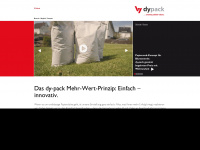 dy-pack.com Webseite Vorschau