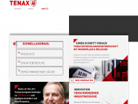 papiersackfabrik-tenax.de Webseite Vorschau