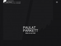 paulat-parkett.de Webseite Vorschau