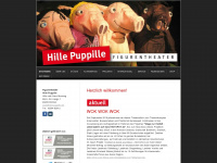 hille-puppille.de Webseite Vorschau