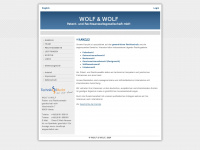 pawolf.de Webseite Vorschau