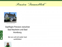 pension-taunusblick.de Webseite Vorschau