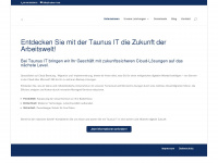 taunus-it.de Webseite Vorschau