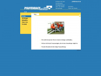 pfaffenbach.de Webseite Vorschau