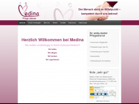 pflegedienst-medina.de Webseite Vorschau