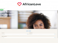 africanlove.com Webseite Vorschau