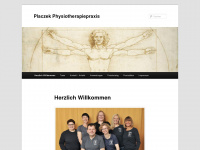 physio-placzek.de Webseite Vorschau