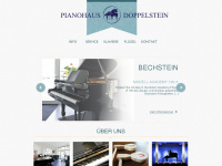 pianohaus-doppelstein.de Webseite Vorschau