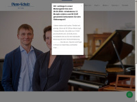 piano-schulz.de Webseite Vorschau