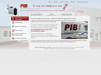 pib-klebetechnik.com Webseite Vorschau