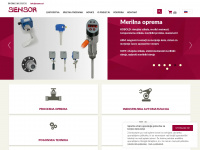 sensor.si Webseite Vorschau