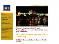 prag-travel.de Webseite Vorschau