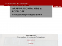 praschma-hess.de Webseite Vorschau