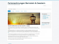 bernstein-langeoog.de Webseite Vorschau