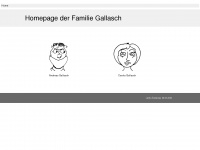 gallasch.info Webseite Vorschau