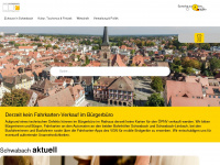 schwabach.de Webseite Vorschau