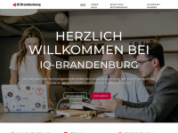 iq-brandenburg.de Webseite Vorschau