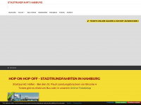 stadtrundfahrthamburg.de Webseite Vorschau