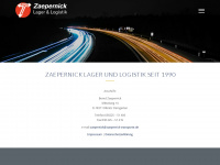 zaepernick-transporte.de Webseite Vorschau