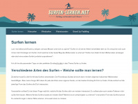 surfen-lernen.net Webseite Vorschau