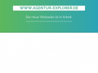 agentur-explorer.de Webseite Vorschau