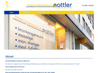 praxis-nattler.de Webseite Vorschau