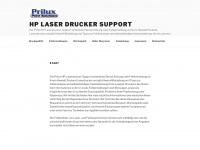 laser-drucker-support.de Webseite Vorschau