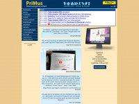 pri-mus.de Webseite Vorschau