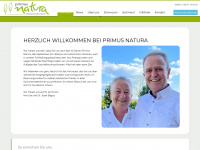 primus-natura.de Webseite Vorschau