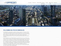 procon-immobilien.com Webseite Vorschau