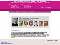psychosomatik-pervan.de Webseite Vorschau