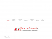 radsport-frankfurt.de Webseite Vorschau