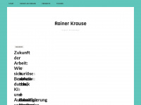 rainer-krause.com Webseite Vorschau