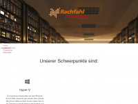 rachfahl.de Webseite Vorschau