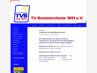 tv-bommersheim.de Webseite Vorschau