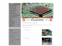 recos-electronic.de Webseite Vorschau