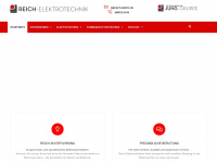 reich-elektro.de Webseite Vorschau