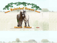 reiterhof-heuser.de Webseite Vorschau