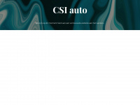 csi-auto.nl Webseite Vorschau