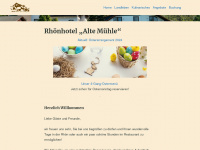 rhoenhotel-altemuehle.de Webseite Vorschau
