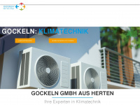 gockeln-klima.de Webseite Vorschau