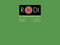 rodi-gmbh.de Webseite Vorschau
