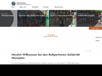 rollsportverein-solidaritaet-mainspitze.de Webseite Vorschau