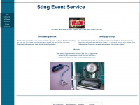 sting-event.de Webseite Vorschau