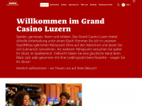 grandcasinoluzern.ch Webseite Vorschau