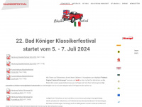 klassikerfestival.de Webseite Vorschau