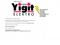 elektro-yigit.de Webseite Vorschau