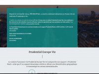 prudential.fr Webseite Vorschau